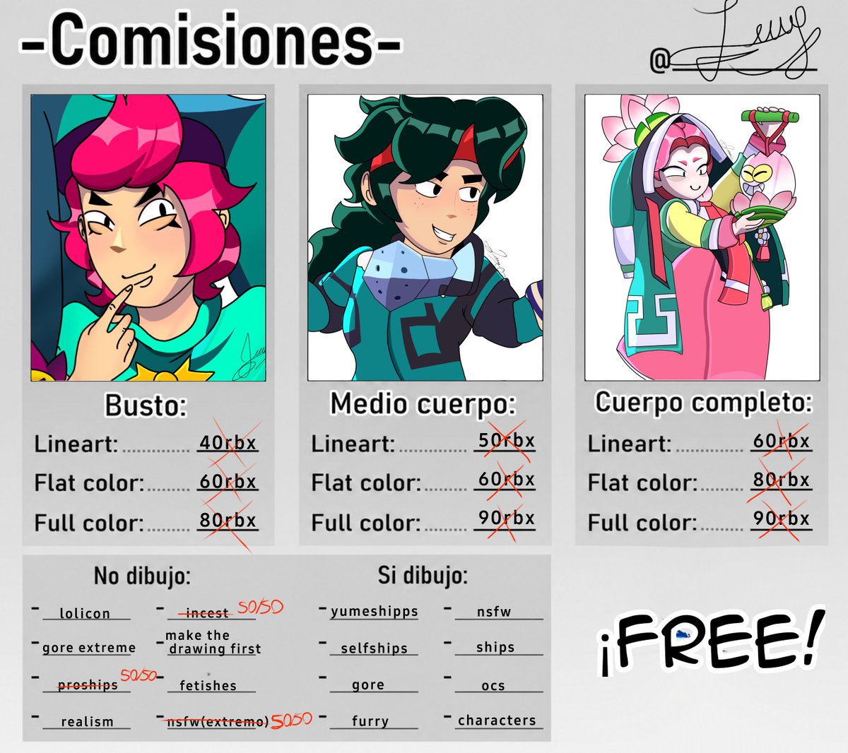shainglook88156's tweet photo. ¡FREE COMISSIONS!

That's right! Free commissions! In any drawing style.

All you have to do is talk to me, tell me what you want, and that's it!

#comissions #art #digital #digitalart #free https://t.co/BzecDuCx60