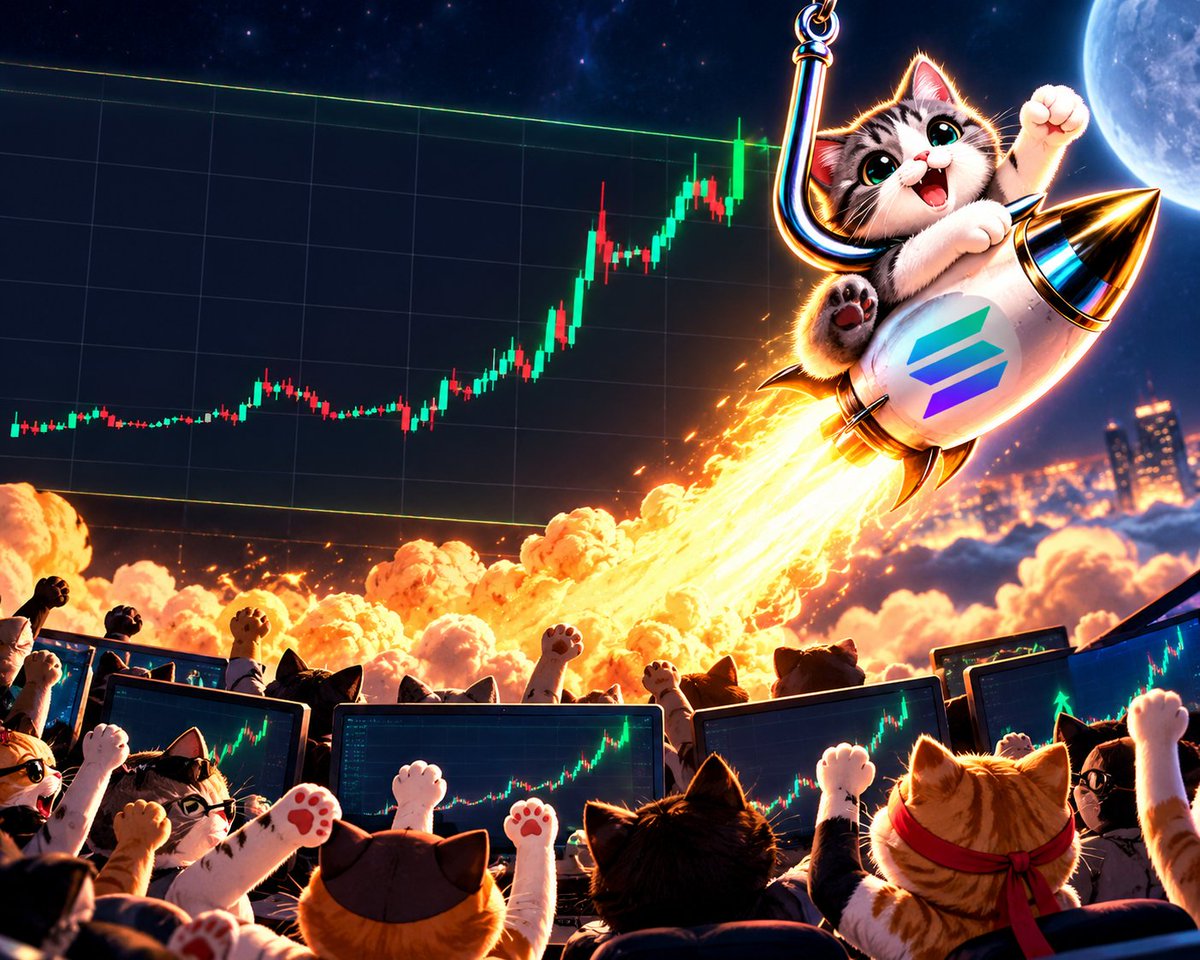 HookedCatSol's tweet photo. Seven digits. The cat stayed hooked. 🪝🐱

$HOOKEDCAT just reached $1M market cap.

CA: 8n1Qyjo7LrQMFaZsTJ3K1qPkNRMxDmS6R4eDjkvjpump

#HOOKEDCAT #Solana https://t.co/vi5S3uFdYN