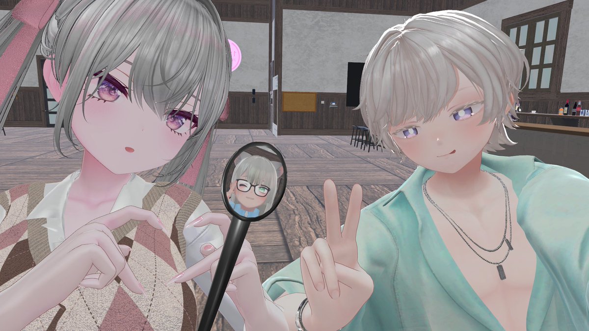 grms0530_ys's tweet photo. 昨日はイベントに行ってきました
#VRChat 
#RoseLilly https://t.co/5az06hAmv3