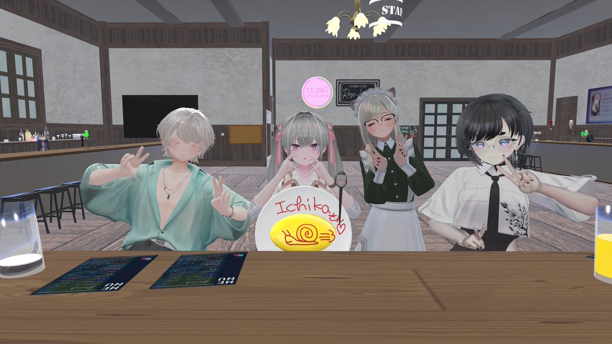 grms0530_ys's tweet photo. 昨日はイベントに行ってきました
#VRChat 
#RoseLilly https://t.co/5az06hAmv3