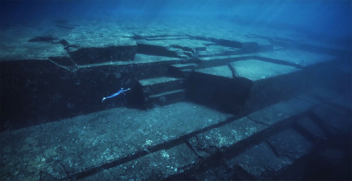 TheProjectUnity's tweet photo. They say the Yonaguni Monument is a natural formation. https://t.co/biumdvJmyD