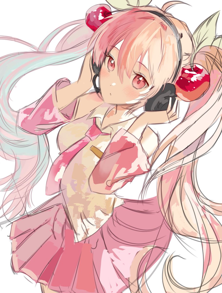 therapybooked's tweet photo. #初音ミク #miku 
Veryyy old fanart I made of miku https://t.co/c7b3O5Kaec