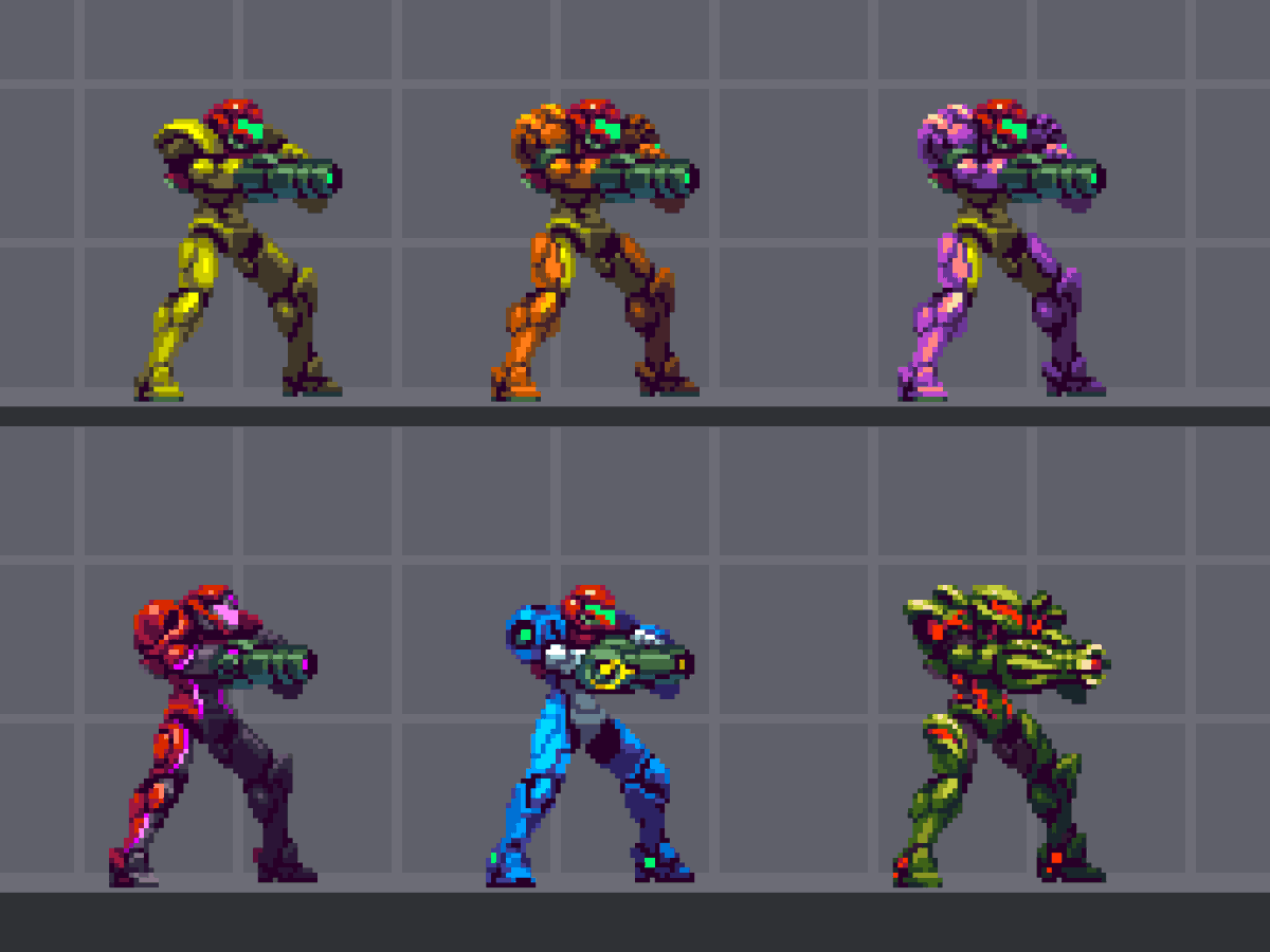 AbdullahDurra10's tweet photo. Love to see all the attention Metroid is getting because of Ravenous.
I Had to add Metroid Suit into the collection!
#pixelartㅤ https://t.co/hpIfAO5mma