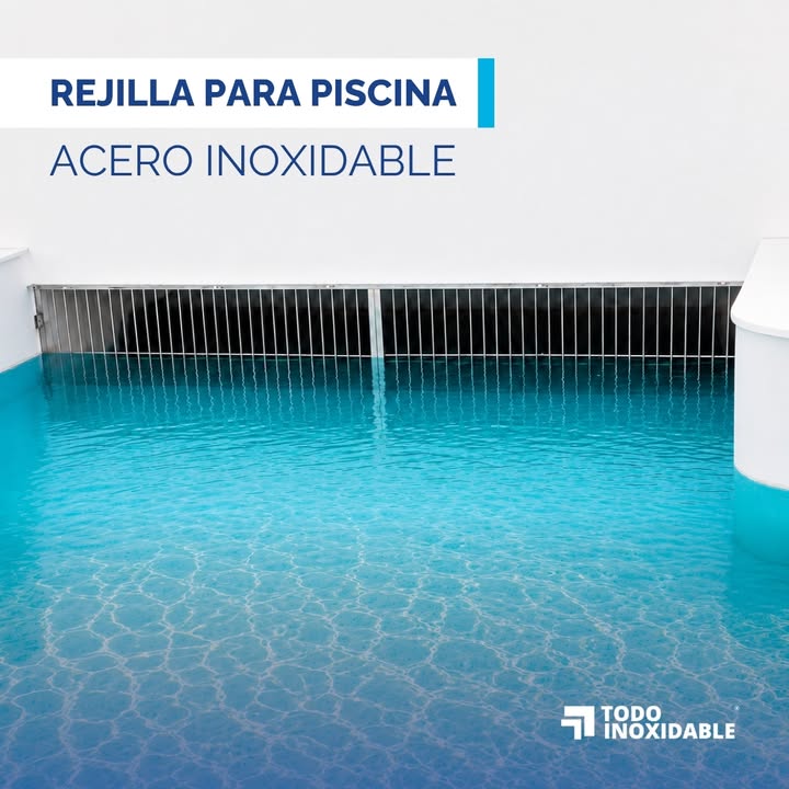 inoxidable_todo's tweet photo. 💧 Una rejilla de acero inoxidable ayuda a mantener la alberca más limpia, segura y con mejor circulación del agua, resiste la humedad y el uso constante.

📩 Cotiza la pieza ideal para tu proyecto.

#Albercas #AceroInoxidable #Rejillas https://t.co/iE9F8uAfP8