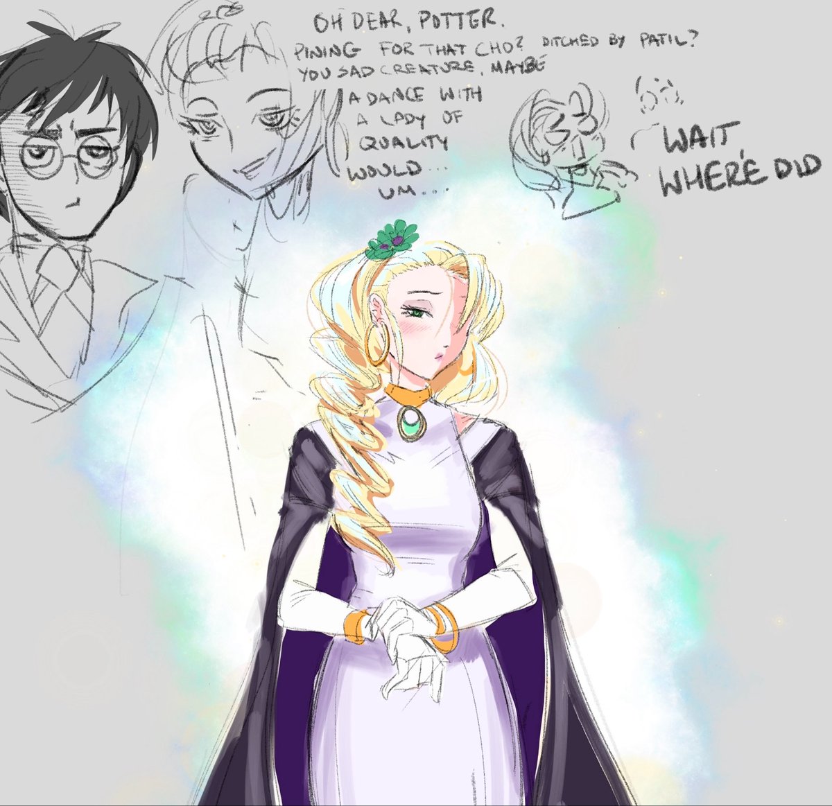 ammonoid9's tweet photo. Yule Ball malfoid https://t.co/xZsQZBFQKC