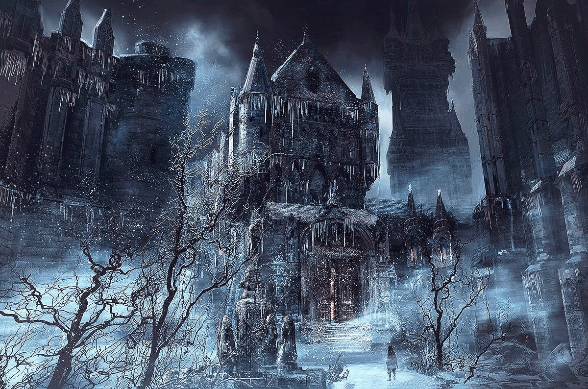 VideoArtGame's tweet photo. Concept art | Bloodborne - Forsaken Cainhurst Castle https://t.co/vfdvK43K2V