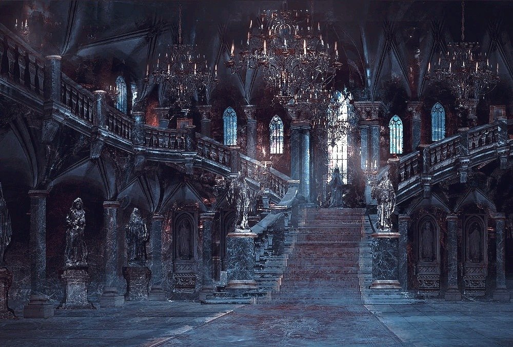 VideoArtGame's tweet photo. Concept art | Bloodborne - Forsaken Cainhurst Castle https://t.co/vfdvK43K2V