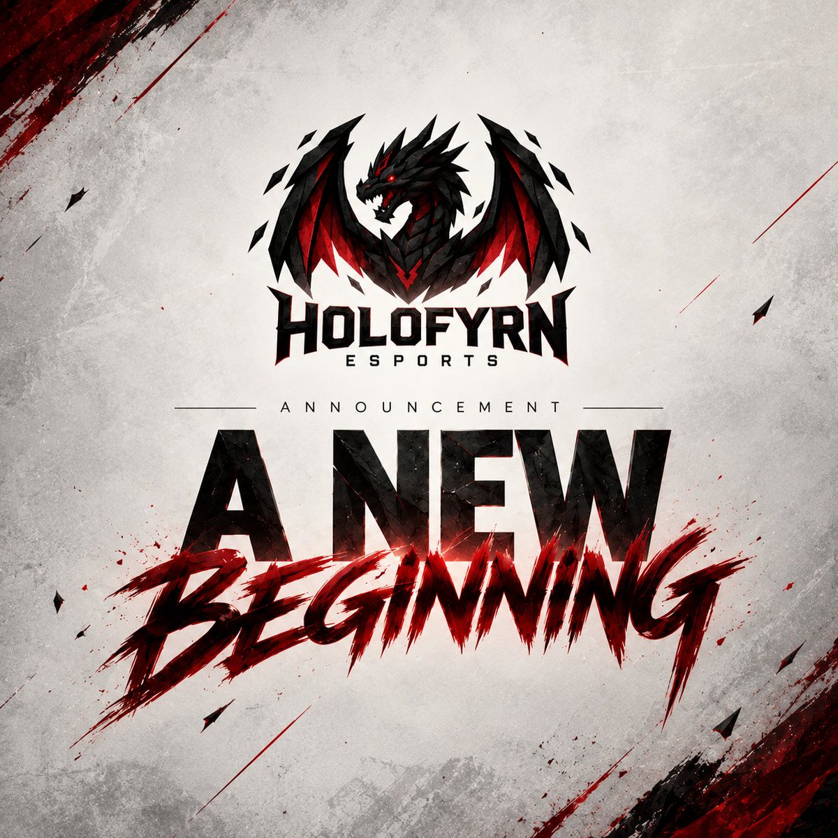 HoloFyrnEsports's tweet photo. 🔥A New Beggining🔥

We are proud to officially introduce HoloFyrn Esports, a new competitive esports organization built around ambition, development, and the drive to keep pushing forward.💪 

This is more than a new name or a new logo.
It's the beginning of a new chapter and new opportunities!❤️  

But the hunger to compete is the same.😈  

Welcome to HoloFyrn Esports.❤️‍🔥

#HoloFyrn #HoloFyrnEsports #RocketLeague #Esports