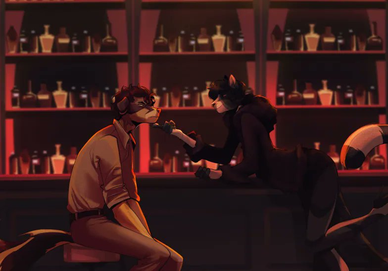DaisyColli098's tweet photo. Just a little flirting over drinks >~< https://t.co/jYHPLZxdm3
