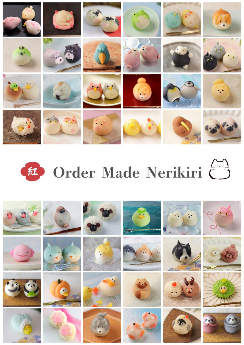 beniyamiyake's tweet photo. 【10/1〜6 新宿高島屋「和菓子魂」に出店します✨】
紅谷三宅は【地下一階フロア】におります。
会場では、私が実演で仕立てたペンギンやアザラシの練り切りが並びます🦭
テーマ「いちじく」に合わせた「いちじく餡」「いちご餡」「こし餡」をご用意しております。
※オーダーも承ります💪

初の催事で至らない部分もあるかと思いますが、ぜひ遊びにいらしてください🍵