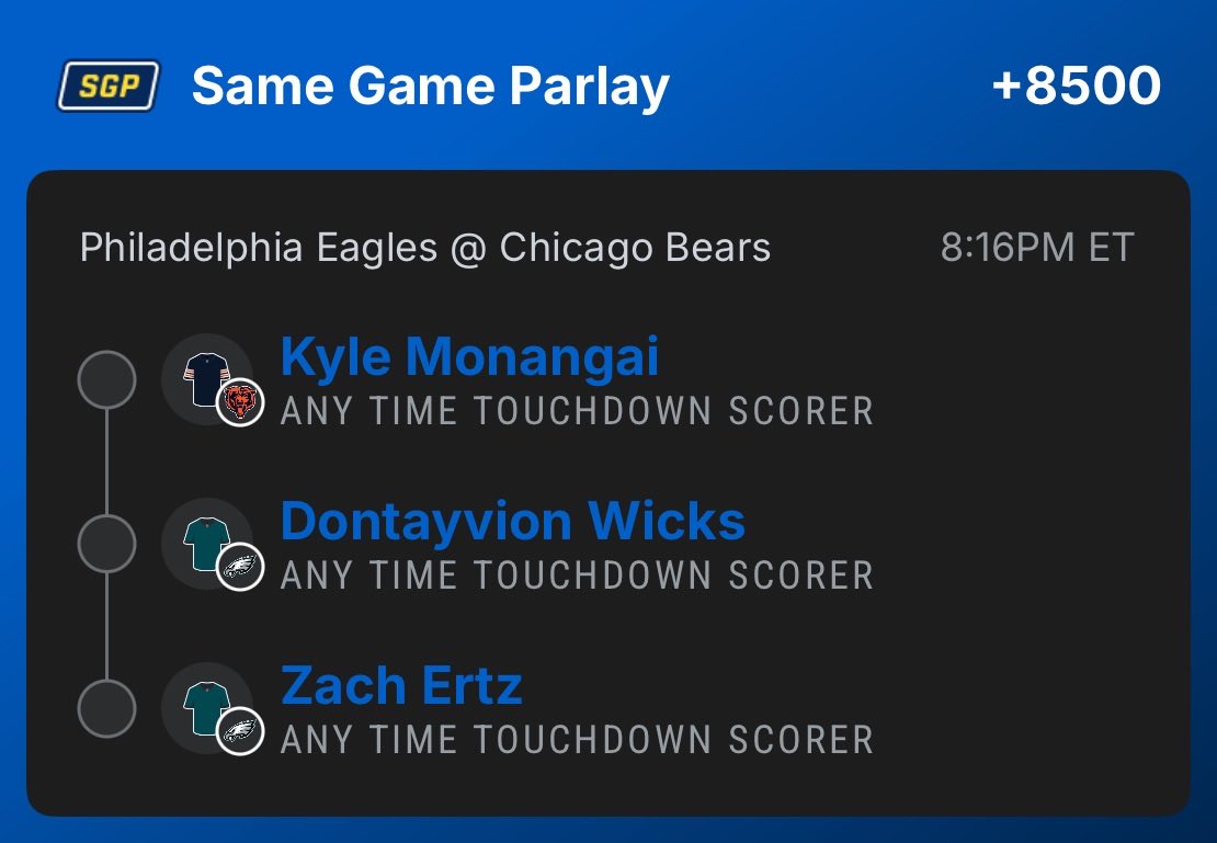 LostNFoundPlays's tweet photo. Long shot for tonight 🤑

@Playbook #lostandfound #parlay https://t.co/zdHlYWak7u
