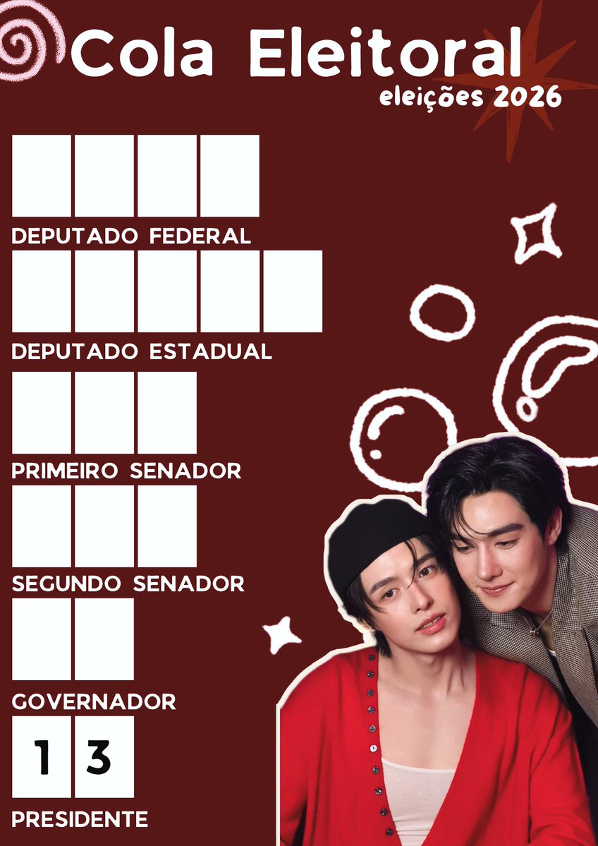 acervoteeheng's tweet photo. ⭐️FANDOMS COM LULA

Em defesa do Brasil, da democracia e de um futuro com mais justiça social, fandoms de diferentes artistas, comunidades e partes do mundo se unem em uma só voz para declarar seu apoio ao presidente Lula.

Segue também com a colinha para o dia❤️ https://t.co/FpLJqGBDZ2