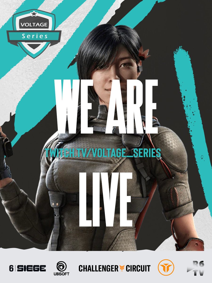 VoltageSeries's tweet photo. ๐ด WE ARE LIVE!
The #VoltageSeries Playoffs start NOW! ๐
โ๏ธ First up: @HonvedEsport ๐ #Cocosi
๐ฎ 2x BO3
๐ 2ร 1,200 R6 Credits up for grabs!
Type !GIVEAWAY in chat for your chance to win.
๐บ https://t.co/DkGnUvqwRy
#R6Esports #VoltageSeries https://t.co/N2KfALHFga