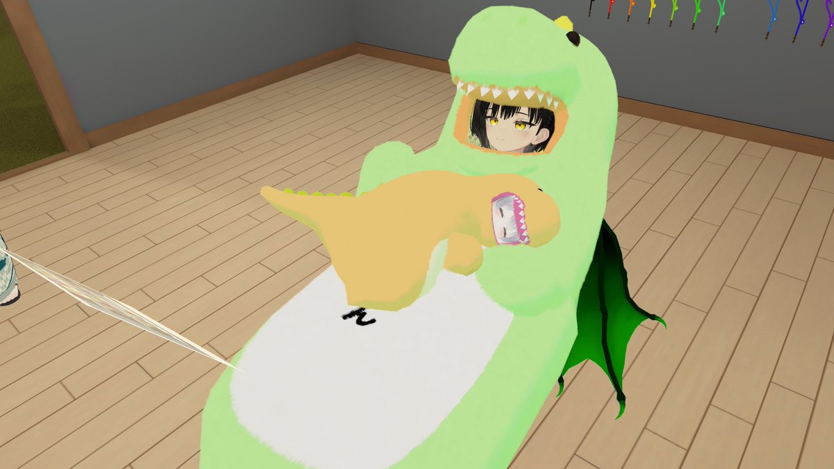tyabo_mk2's tweet photo. @Nu1toVR おはよー🦖
あまりにも親子✨ https://t.co/bSea3yLNl9