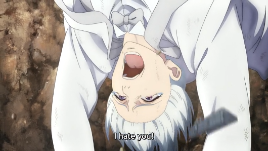 Negativeemo12's tweet photo. Izo saved Yosuke from being smashed on the ground, and Yosuke hated him for that. This man needs H-E-L-P. https://t.co/zaDulKklYA