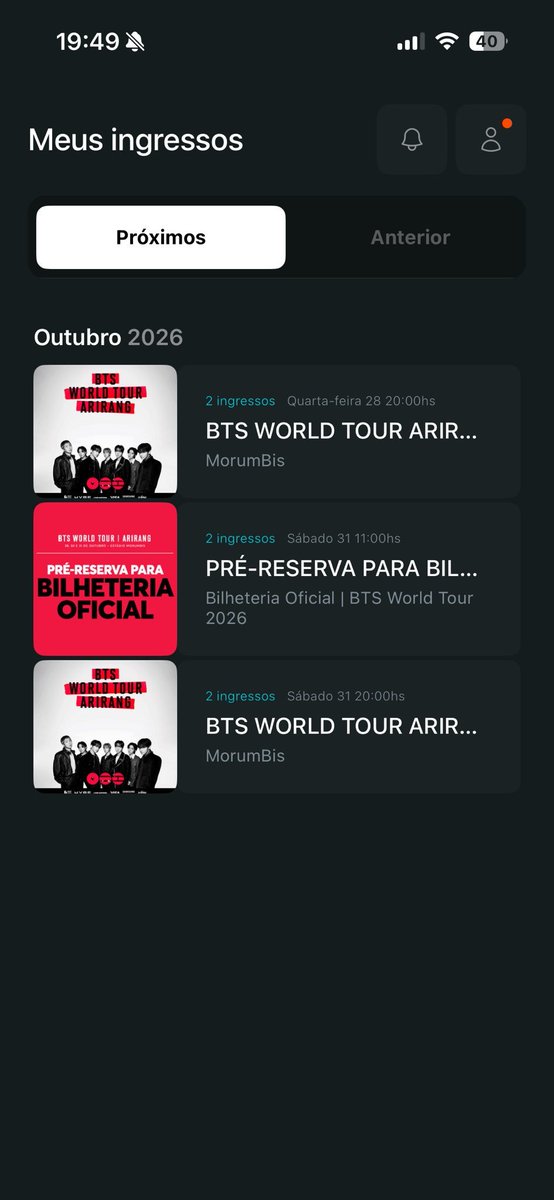 isabeluvr's tweet photo. 🎟️ INGRESSO BTS — PISTA | DIA 28

Vendo 1 ingresso para quem ainda não possui.

📄 Transferência somente mediante contrato, para garantir uma negociação segura e transparente.

📩 Se tiver interesse, me chama no privado agora para combinarmos os detalhes. https://t.co/Tk9YVYFuFy