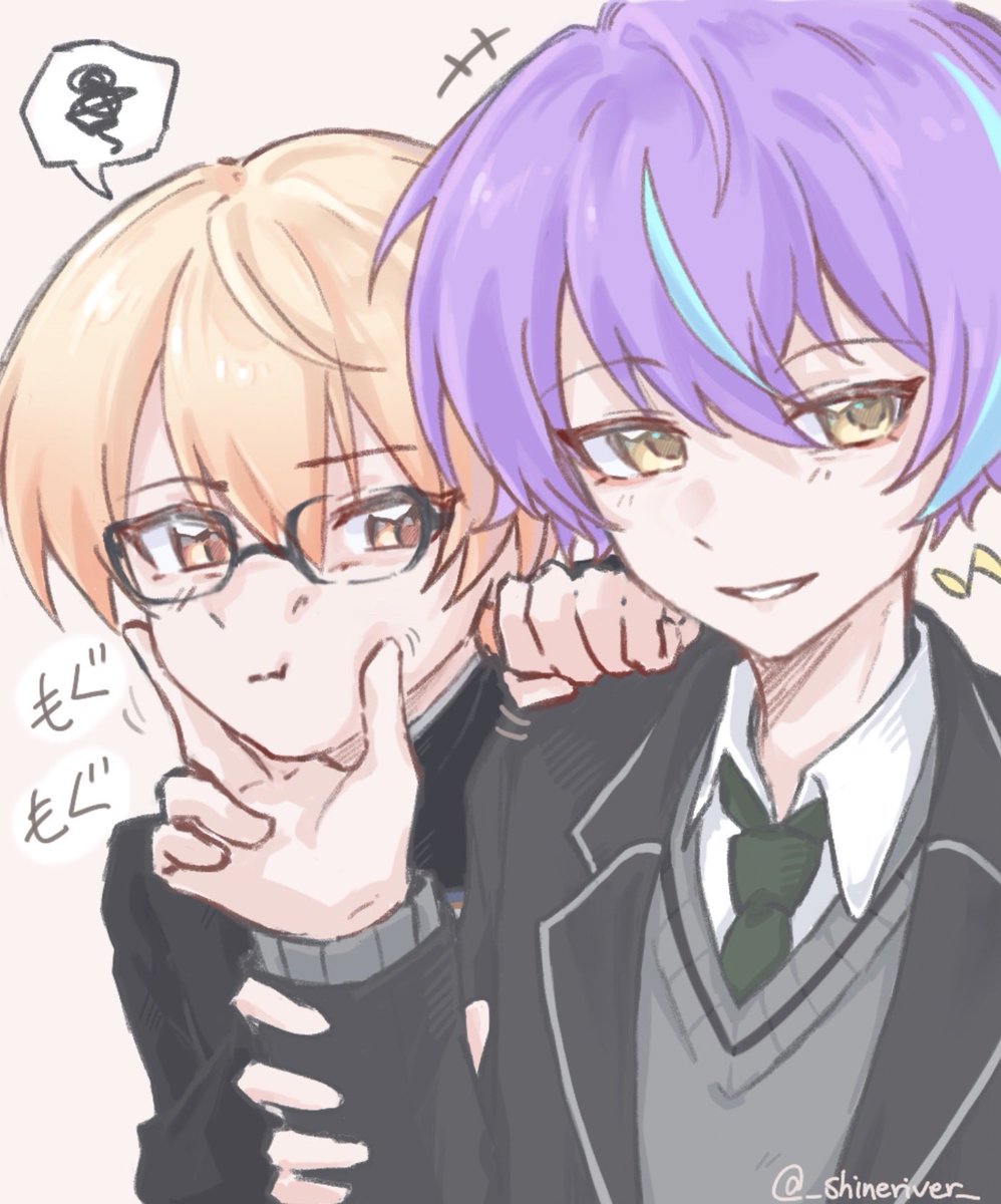 _shineriver_'s tweet photo. 🎈🌟もぐもぐ💀🦊
#ruikasa #prsk_BL #類司 https://t.co/0Vf19YUFrV