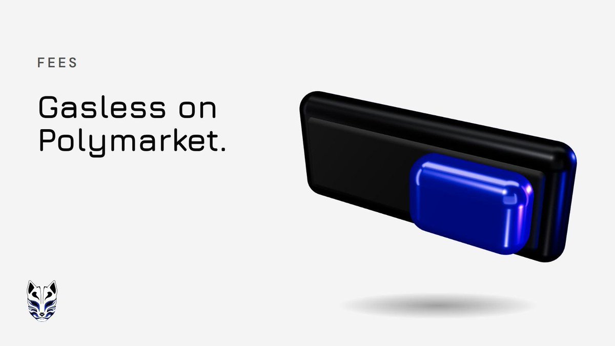 insidersdotbot's tweet photo. Trading @Polymarket through https://t.co/eqRQXWJME6 is gasless.

No POL balance, no failed approvals, no second wallet. https://t.co/yx7anHgCDm