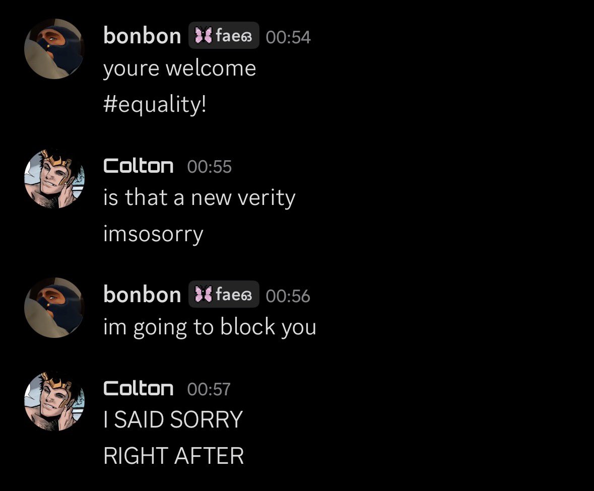 lokisdragon's tweet photo. I even said sorry and I’m still getting hated https://t.co/QaYPJERA6s