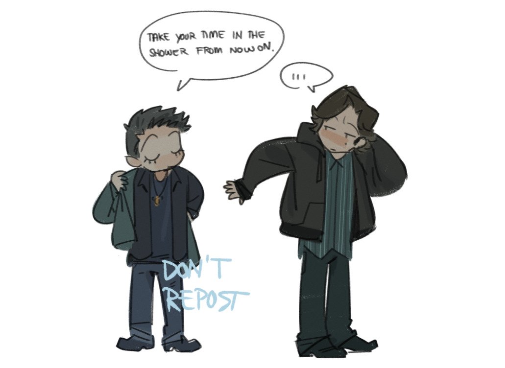 beybuniki's tweet photo. s5 sam dgaf about whatever dean and cas have going on as long as they stick to their schedule #strict #bigsistergeneralsam https://t.co/Y43BMRxNnf