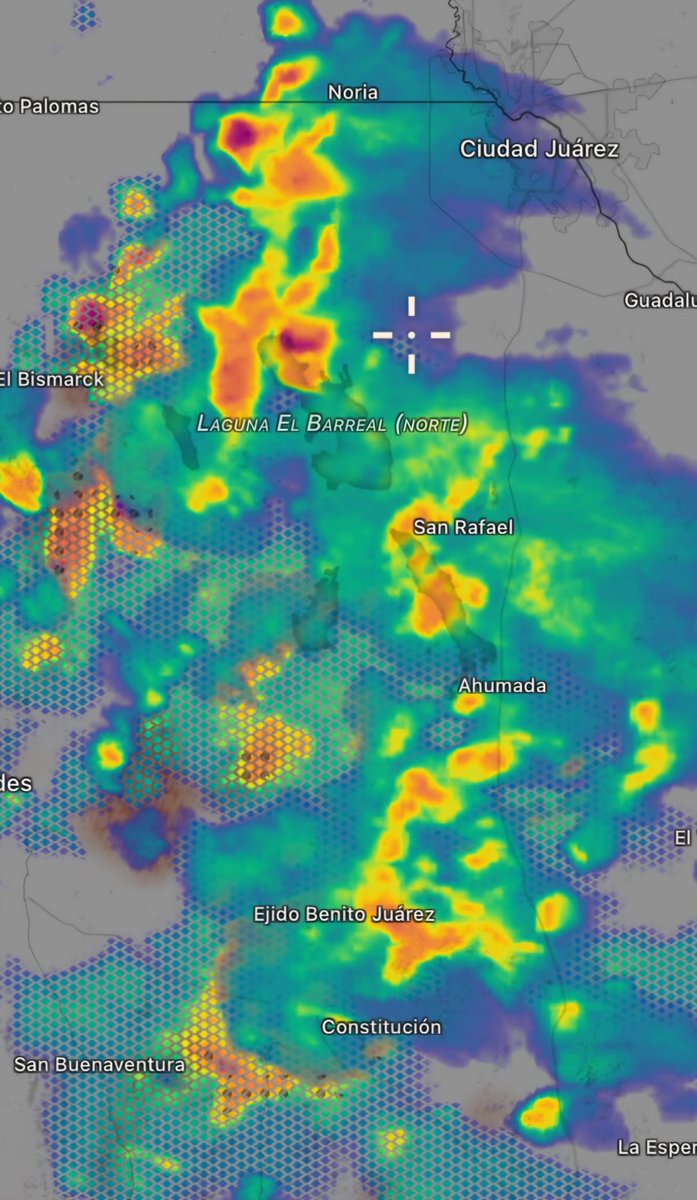 CEPC_Chih's tweet photo. ⚠️ Aviso Meteorológico
Se detectan núcleos de tormenta con dirección hacia Ciudad Juárez, estimando su aproximación con trayectoria de suroeste a noreste.
Toma tus precauciones, reduce la velocidad si conduces y evita zonas de riesgo. https://t.co/Ip49kh0JvL