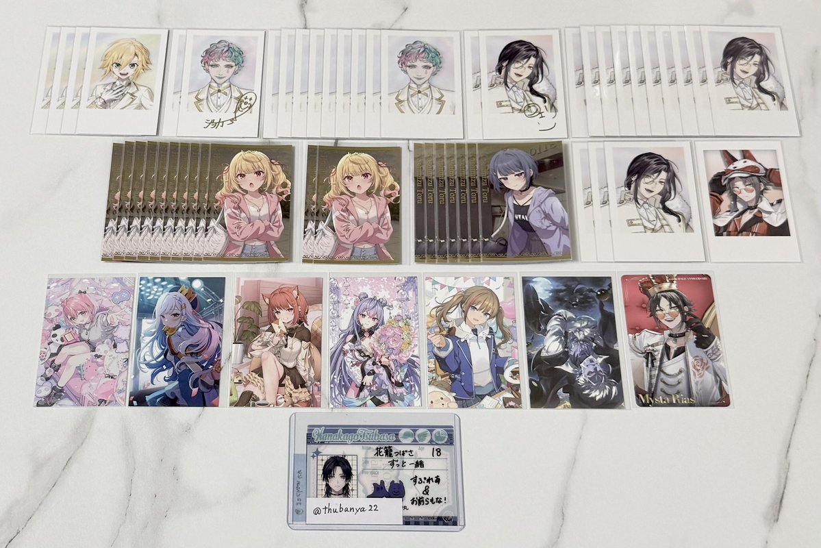 thubanya22's tweet photo. 交換 譲渡 買取 にじさんじ en グッズ チェキ ボイス カクテル カード ノスタルジア ウエハース クリアカード Dytica 周年 ジュンブラ アニカフェ すぷれあ あやかき ポップコーン チップス

譲⌇画像参照
求⌇定価 ( +送料 )

❤︎⌇一部抱き合わせあり
❤︎⌇都内 ( 新宿 ) 手渡し » 郵送 https://t.co/AVBX5W1Jrl