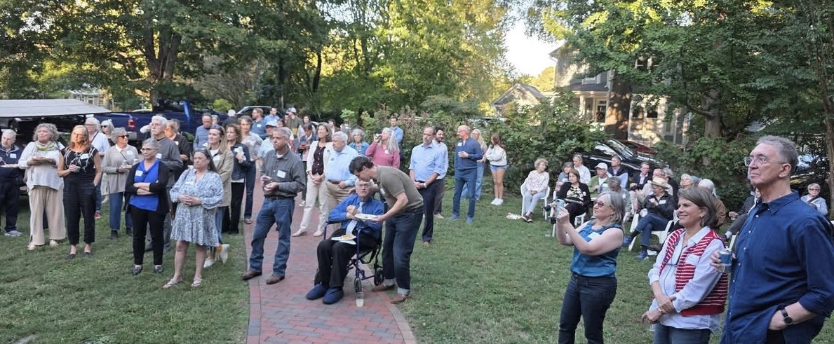 JudgeChrisBrook's tweet photo. What a weekend! Firing up Stokes Co. Dems? Check! Supporting Dem judicial candidates on ballot this fall at Carrboro cookout? Check! Celebrating those making our community better at Justice Center Defenders of Justice &amp; Bourbon &amp; Bow ties hosted by @zackhawkinsnc? Check &amp; check! https://t.co/nRSq3vFOzr