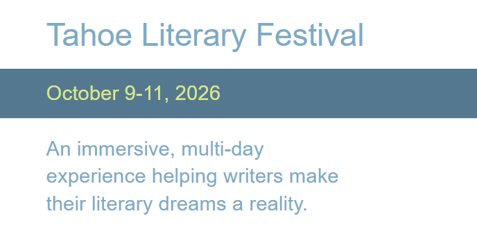 JT_Hume's tweet photo. This week's #writers podcast is about the Tahoe Literary Festival. Author and co-organizer Priya Hutner discusses the workshops, interactions with writer-guests, and the beautiful Tahoe City setting.

Something for everyone who loves to read! #mondayblogs

https://t.co/vqPU6nDkV6 https://t.co/5CspznlEeo