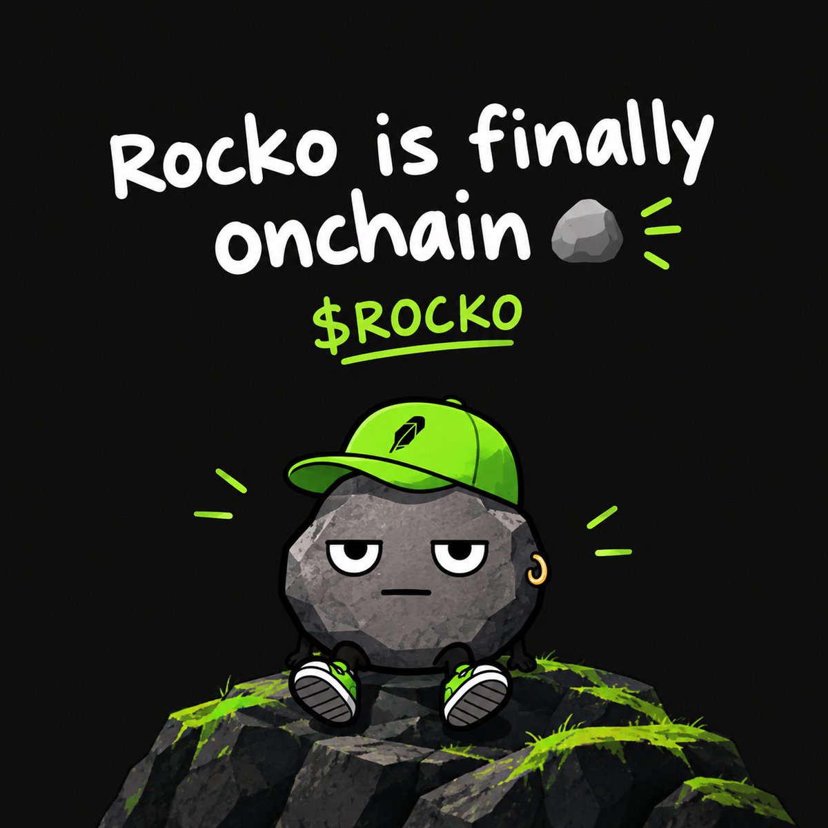 RockoRobinhood's tweet photo. Rocko is live 🪨
Just a rock on Robinhoodchain

$ROCKO #Robinhood #Meme https://t.co/SngbDasrcw