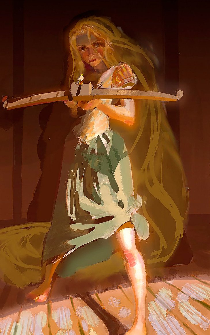 dailyeugenzel's tweet photo. concept art rapunzel by claire keane https://t.co/N3GcRszyKd
