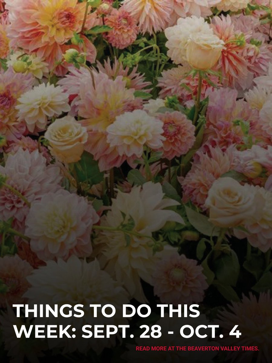 ValleyTimes's tweet photo. Looking for plans? This week, check out the 2026 Dahlia Festival, the 44th annual Portland Regional Gem and Mineral Show, Spirit of Halloweentown and more. 

Read more at the link in our bio. https://t.co/apgMAYzJ4r