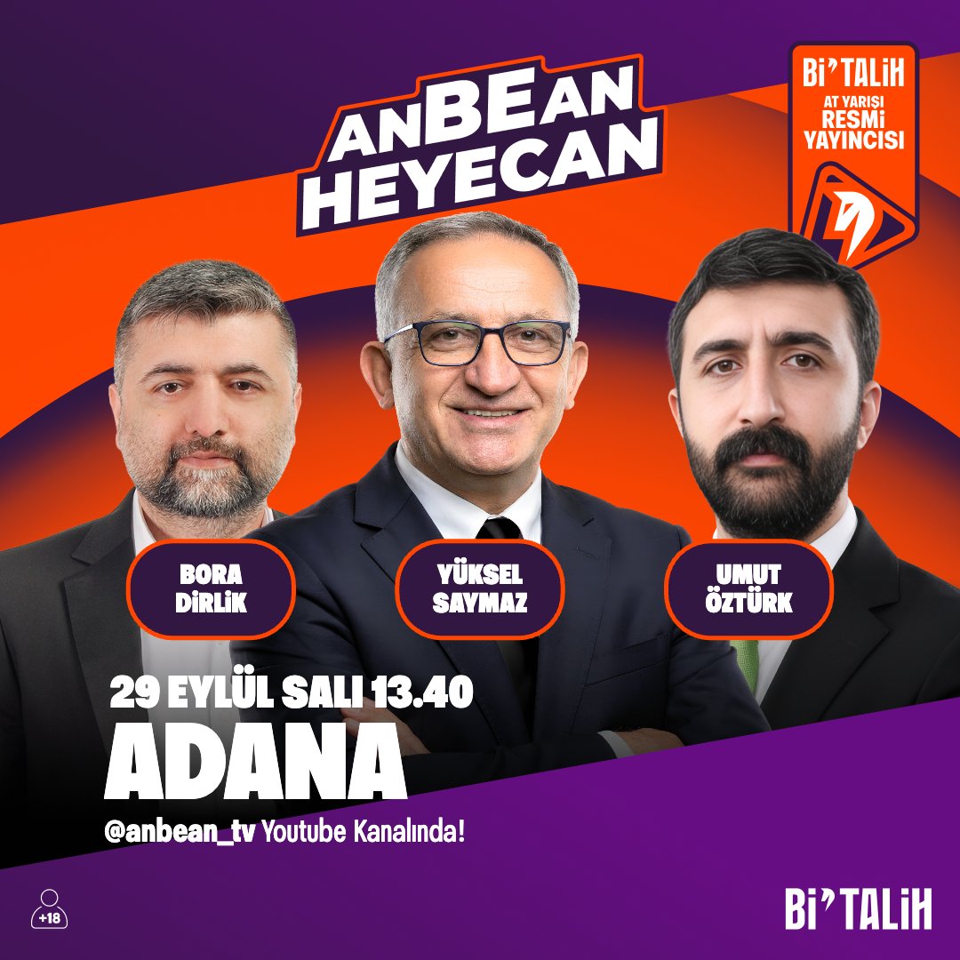 bitalih_tr's tweet photo. 🚨CANLI YAYINI KAÇIRMA🚨

@yukselsaymaz, @boradirlik35 ve @WhiskeredCoach ile Bi'Talih anbean_tv YouTube kanalında canlı yayında ANBEAN HEYECAN'ın yeni bölümü başladı!

Hemen İzle!👇

📲https://t.co/oiWWSq1IgA https://t.co/6C12VgjL5s