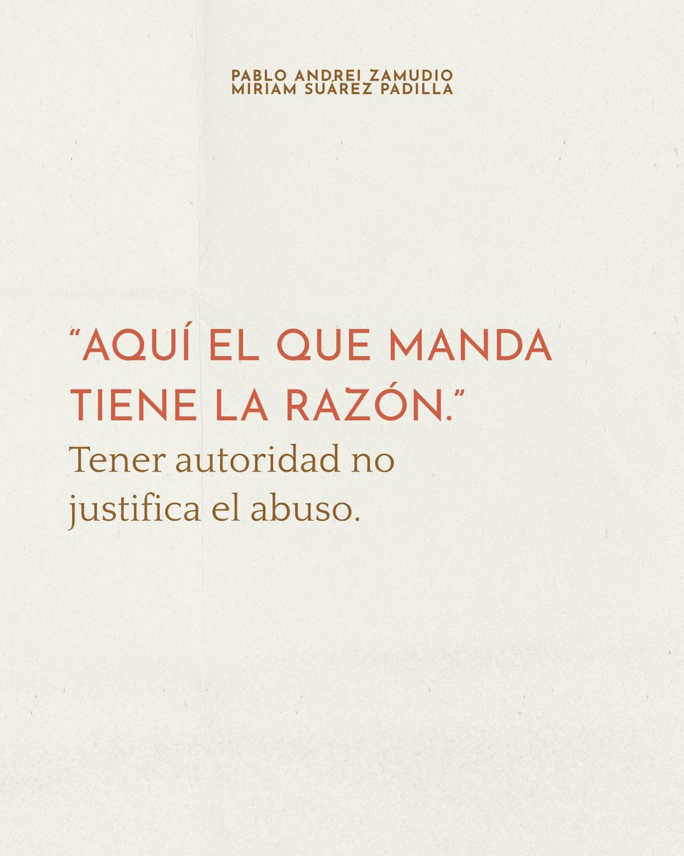 pabloandreiPAZ's tweet photo. “Siempre se ha hecho así” no debería cerrar una conversación, sino abrir una pregunta: ¿a quién le está haciendo daño? 💬

Las bromas que humillan, los abusos de autoridad y las tareas de cuidado que recaen siempre en las mujeres merecen ser cuestionados, aunque llevemos años normalizándolos.

Construir una sociedad más justa también empieza en casa, en el trabajo y en nuestras conversaciones. 🤝

¿Qué frase o costumbre crees que debemos dejar atrás? Te leemos. 👇