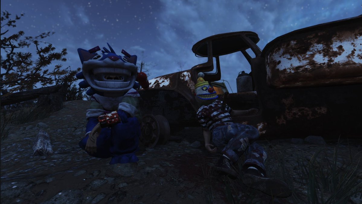 realdragonloki's tweet photo. chill at night
#Fallout76 #Fallout #TheSlasher https://t.co/jRPHaIBQbX