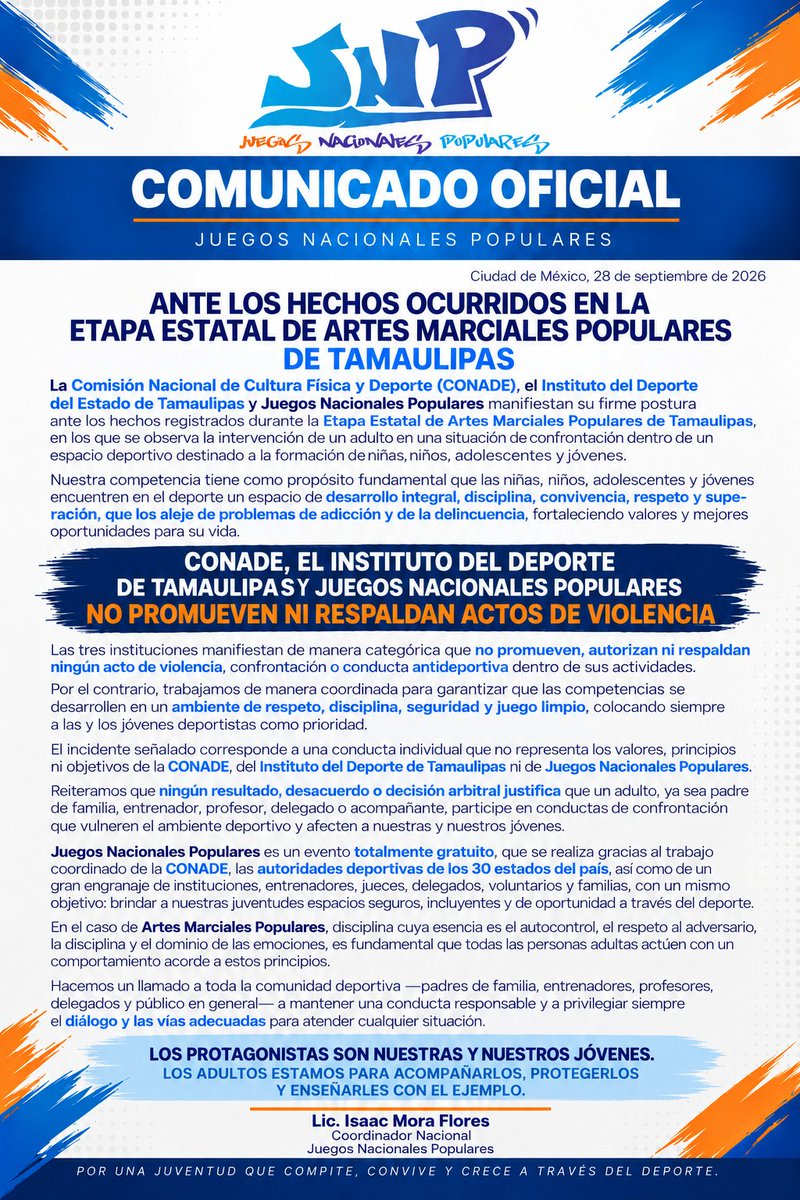 jnpopulares's tweet photo. @conadeoficial https://t.co/RLMgsKcq7s