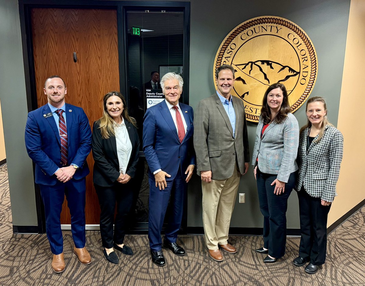 VictoriaDseaman's tweet photo. I had the opportunity to attend a roundtable with @DrOz and other elected officials in El Paso County, Colorado. We discussed the great work happening at Center for Medicare and Medicaid Services to combat fraud, waste and abuse and protect taxpayer dollars. Following the discussion, we toured @springsrescue with Travis Williams, President and CEO. It was a valuable opportunity to learn more about their work and the impact they are making in our community. @GOP_Jarvis @HHSGov @RepJeffCrank @CMSGov
