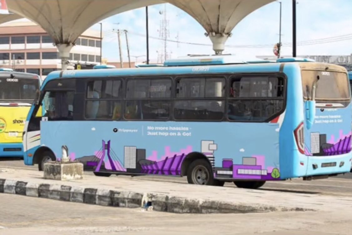 trippayer's tweet photo. The official Trippayer marketing campaign has kicked off in Lagos state with  the BRT Bus 🚌
We’re promoting safe trips and seamless transactions this Christmas and end-of-year season so everyone coming home from abroad can travel and pay with complete peace of mind. https://t.co/SbbVft0FN4