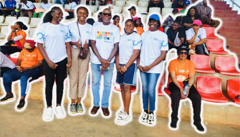 yeshealth1's tweet photo. ⚽️ Last Saturday in Yaoundé, @yeshealth1 took part in the Awareness Sport Work organized by @UN_Cameroon  led by RC @IssaSanogoUN, UN Women @RakyChaupin, UNV &amp; UNDP as part of #SDGWeekOfAction.

It also led a vibrant GBV awareness campaign, on #EndGBV. https://t.co/THEXgTr3YD
