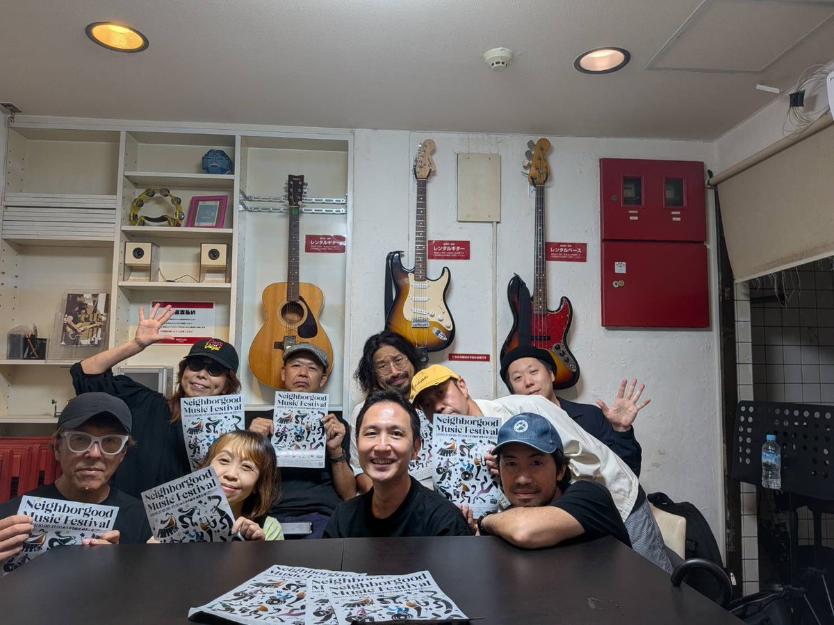 uebanbanco's tweet photo. NEIGHBORGOOD MUSIC FESTIVAL 2026

昨年残念ながら雨で延期になったイベントが帰ってきます！
DJタイムも増え、ギャグライブも追加！
マーケット店舗数も約1.5倍に拡充。
「音楽＆マーケット＆笑い」が集まるお祭り騒ぎの一日。

10月3日(土)は是非、久宝寺緑地に大集合して下さい🔥 https://t.co/8gy5iKiXPy