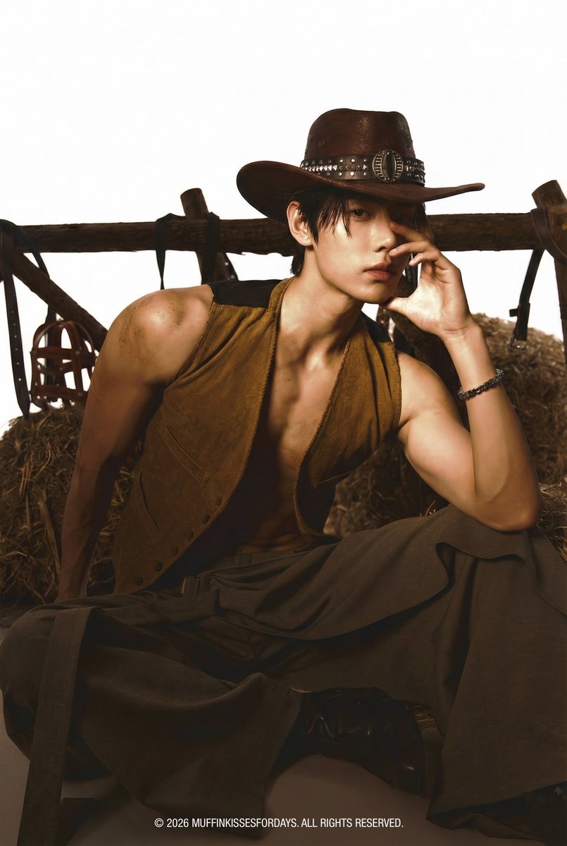 MUFFINgooncxd's tweet photo. cowboy sunghoon🐎🔥 https://t.co/xPx5wDj18R