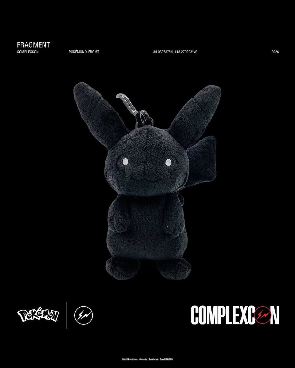 uptod4te's tweet photo. FRAGMENT x Pokémon 新作コラボアイテムが現地時間10月3日よりComplexCon LAで発売 【 フラグメント ポケモン 】
https://t.co/gIHA7IE5cP https://t.co/InuKWMBixm