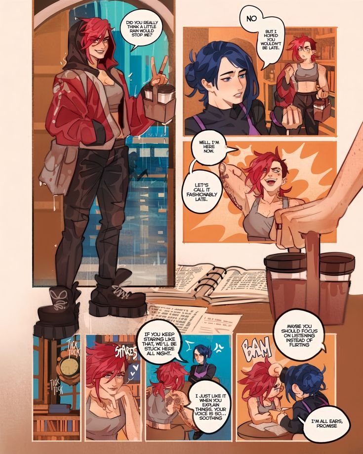 nezxkoxangel's tweet photo. caitvi comics 💕 #caitvi #arcane 
🎨AngryMiloras https://t.co/5bQiI0Dl1K