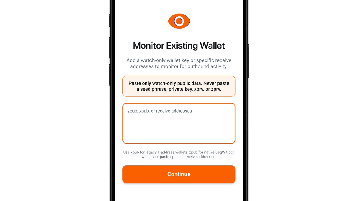 DecoyWalletApp's tweet photo. Decoy Wallet monitoring can be a stealthy tool for multisig and passphrase users

Import the extended public key for the bare seed wallet holding your decoy funds

If an attacker gains access to your metal seed plate, your actual funds can remain protected while the chances of triggering an emergency alert drastically increase