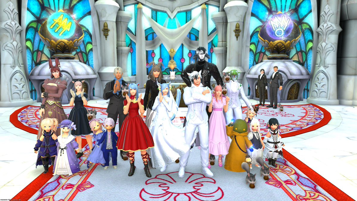 Ao0128_ff14's tweet photo. ネロ氏とエタバンしました。
ネロ氏と言えばナッツイーターなのでみんなに出してもらって✨
ありがとございます✨可愛かった‼️
撮影時間足りなさすぎなエタバンでした😭
参加してくださいましたお友達達に感謝です☺️✨

#FF14
#エタバン https://t.co/iQeUPwauSp