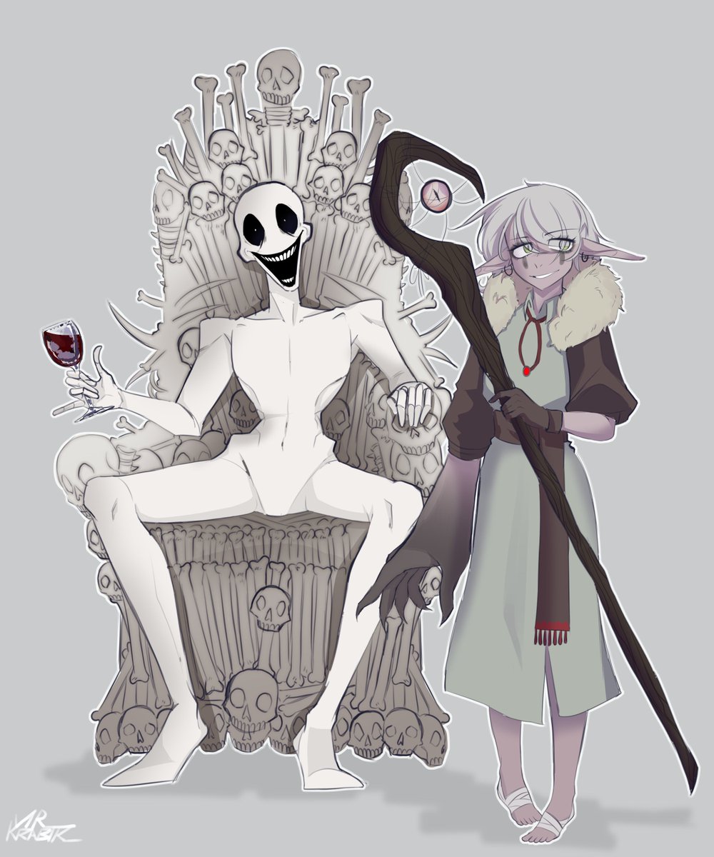 VirKrabik's tweet photo. ✦COMMISSION ART ✦ 

I really liked painting the whole throne here😶‍🌫️
#art #digitalart #commission #commissionart #creepy https://t.co/bSBVSI4w6m