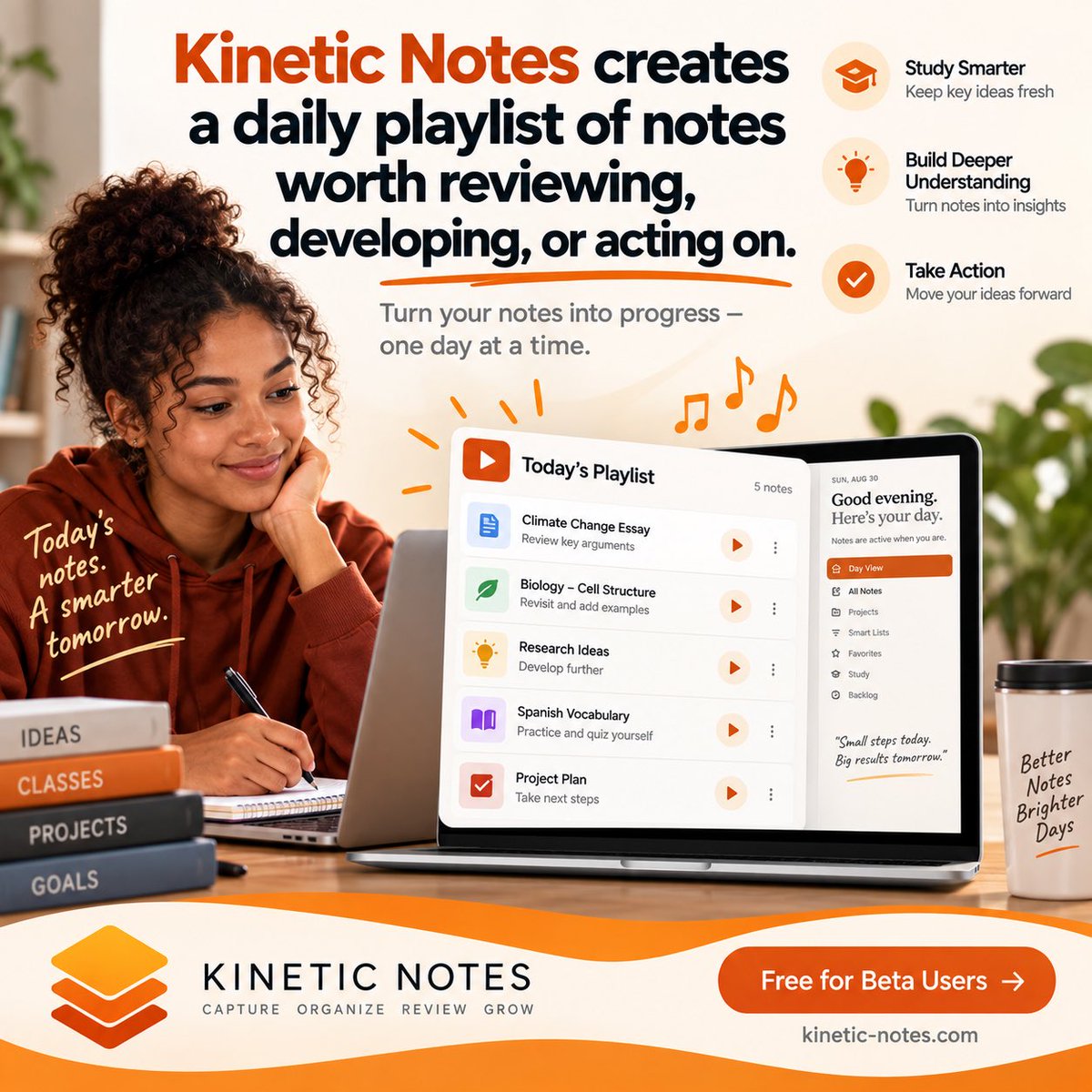 kineticnote tweet picture