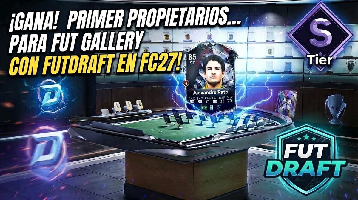 JuniorSintress's tweet photo. 🚨GANA PRIMER PROPIETARIOS en FUTDRAFT para FUT GALLERY en #FC27

https://t.co/lnsWO8BL9T
https://t.co/lnsWO8BL9T
https://t.co/lnsWO8BL9T

Se Agradecen ❤️ https://t.co/k5SWos97XK