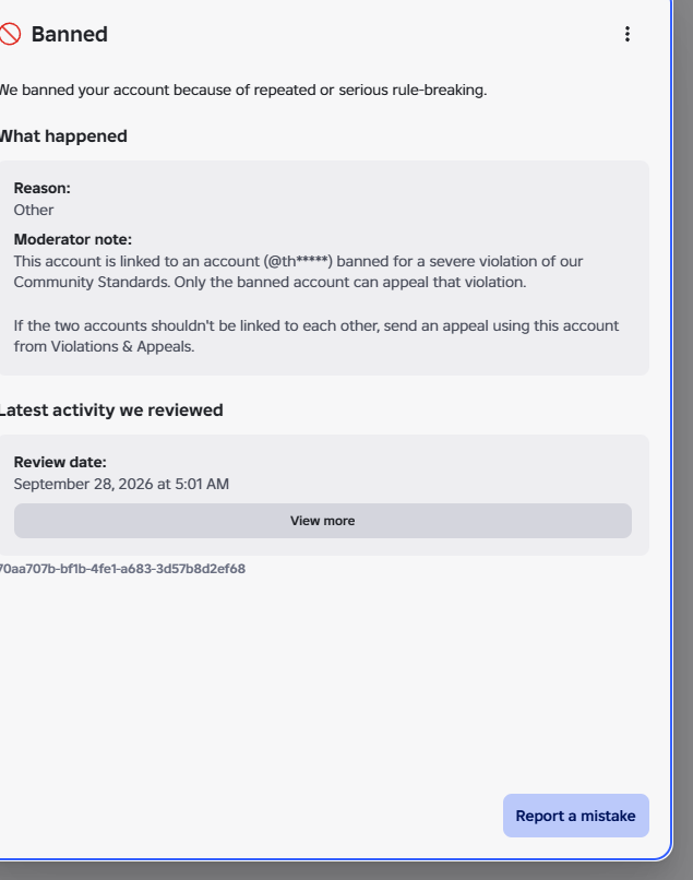 BSZylicc's tweet photo. Just got banned for my account being linked with this but I have no accounts that start with th @Roblox please help me https://t.co/xKdig24Oks