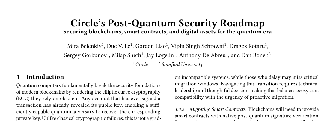 levduc's tweet photo. 3/ Wondering about @arc ? We've already thought about it With colleagues at Circle &amp; Stanford, we built Arc's post-quantum migration plan (also accepted as a poster paper at PQQS): protect data now, hybrid signatures next, hard switch when it's time 
https://t.co/oEQS3BvzWn https://t.co/FuAux4H3n3