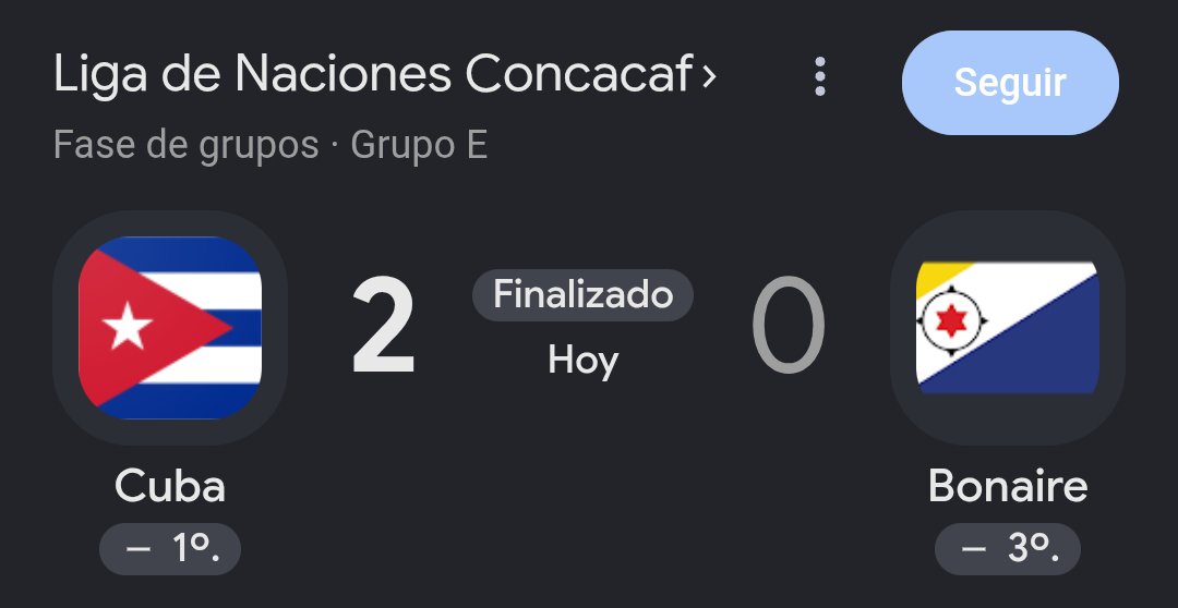 SanMarinoTeam's tweet photo. Tenemos que hablar de Cuba que venció a la poderosísima Bonaire y es el líder en su grupo en la Concacaf Nations League. 🏆

Dos partidos jugados, dos ganados. 

DESPERTÓ OTRO GIGANTE DEL CARIBE 🇨🇺 https://t.co/fEM093liV9